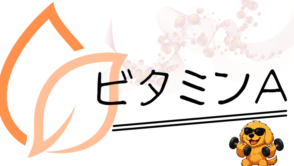 ビタミンA記事のアイキャッチ画像